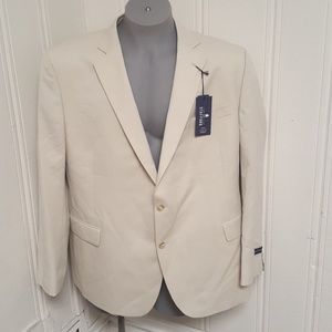 Stafford Travel Men's Suit Coat Classic Fit 50 Reg